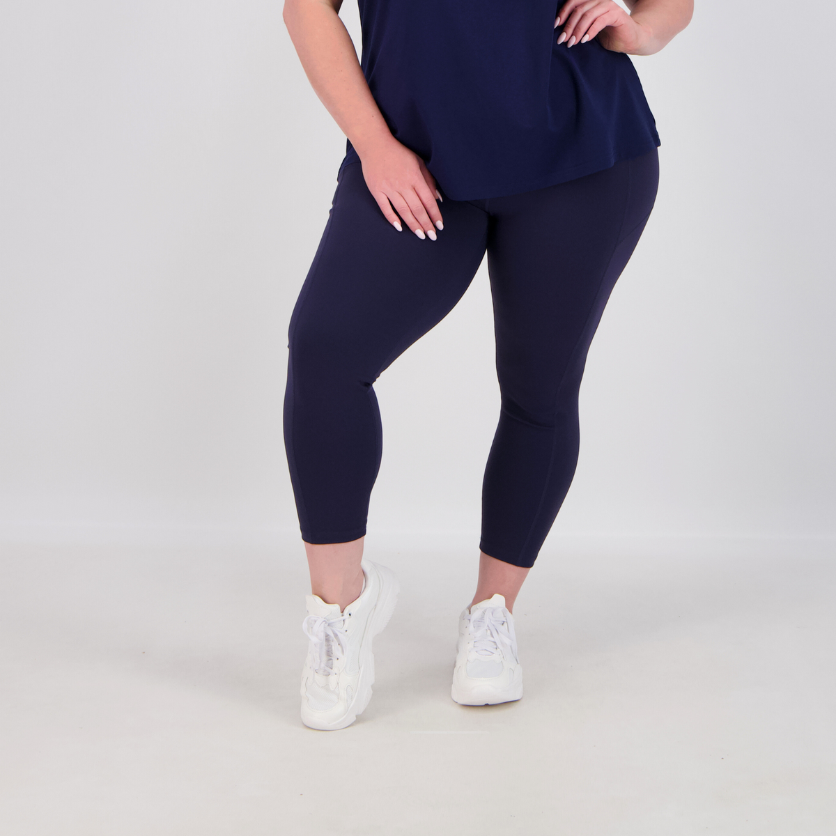CORE 7/8 LENGTH LEGGINGS - NAVY