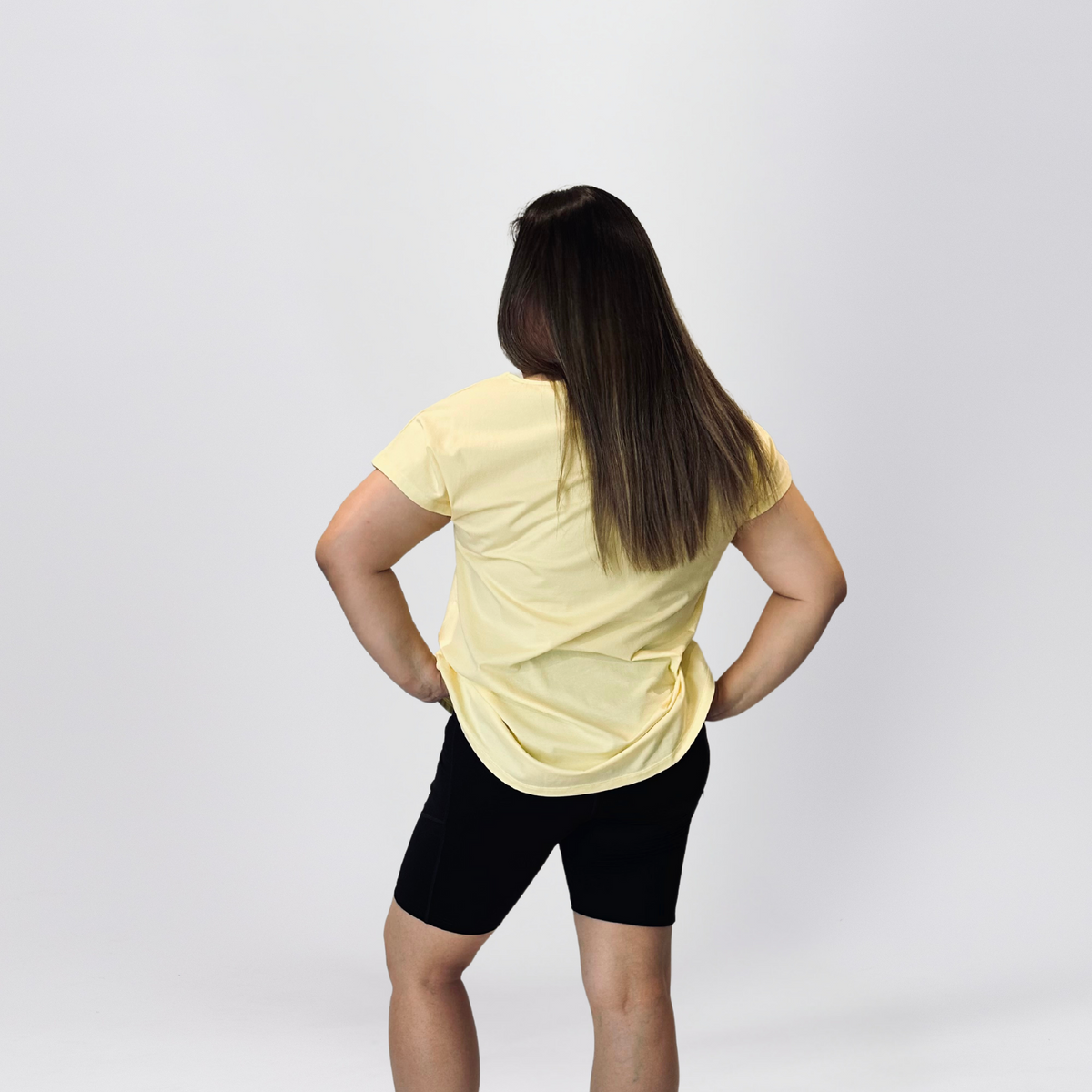 CORE CAP SLEEVED TEE - LEMON SORBET