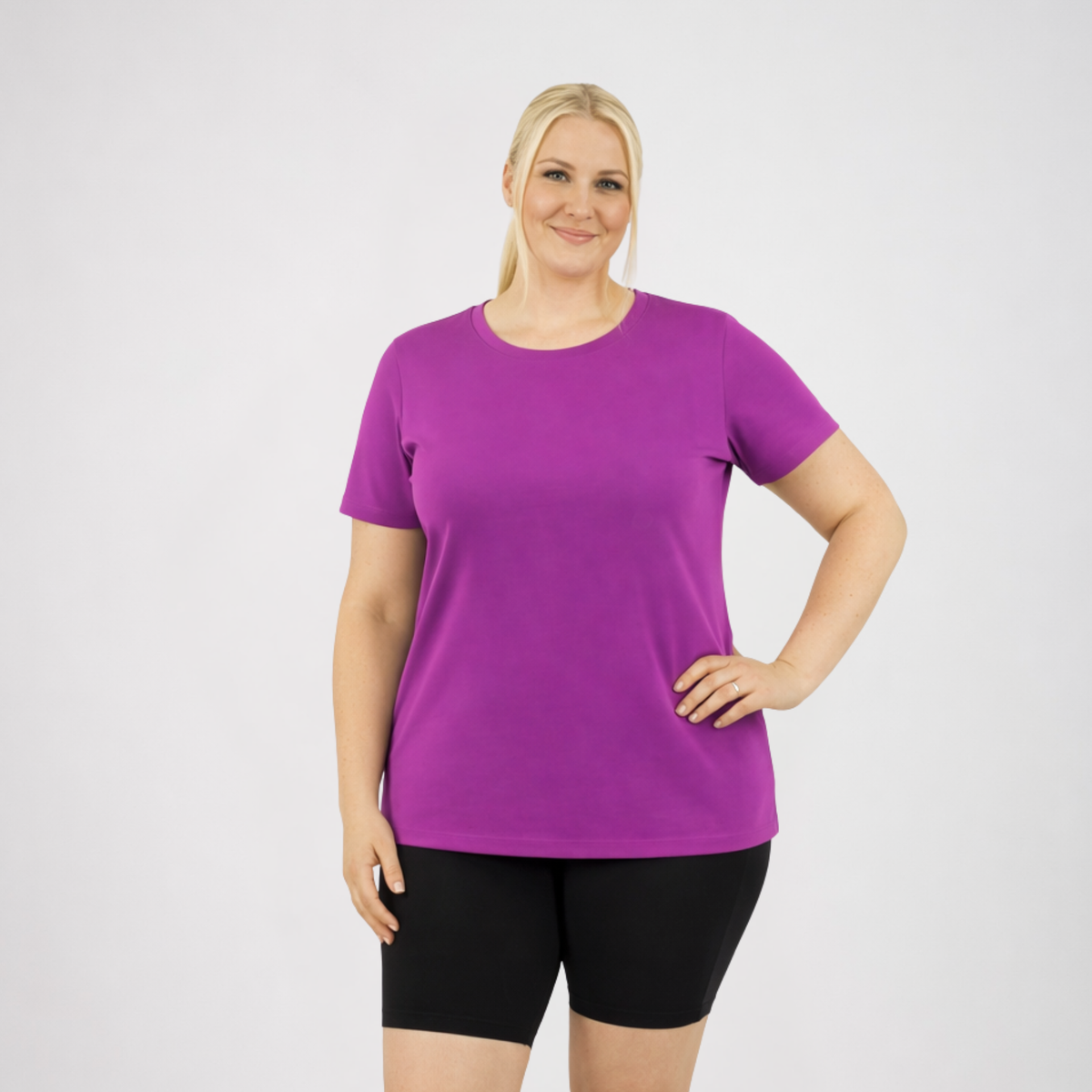 CORE TRAINER TEE - WILD ORCHID