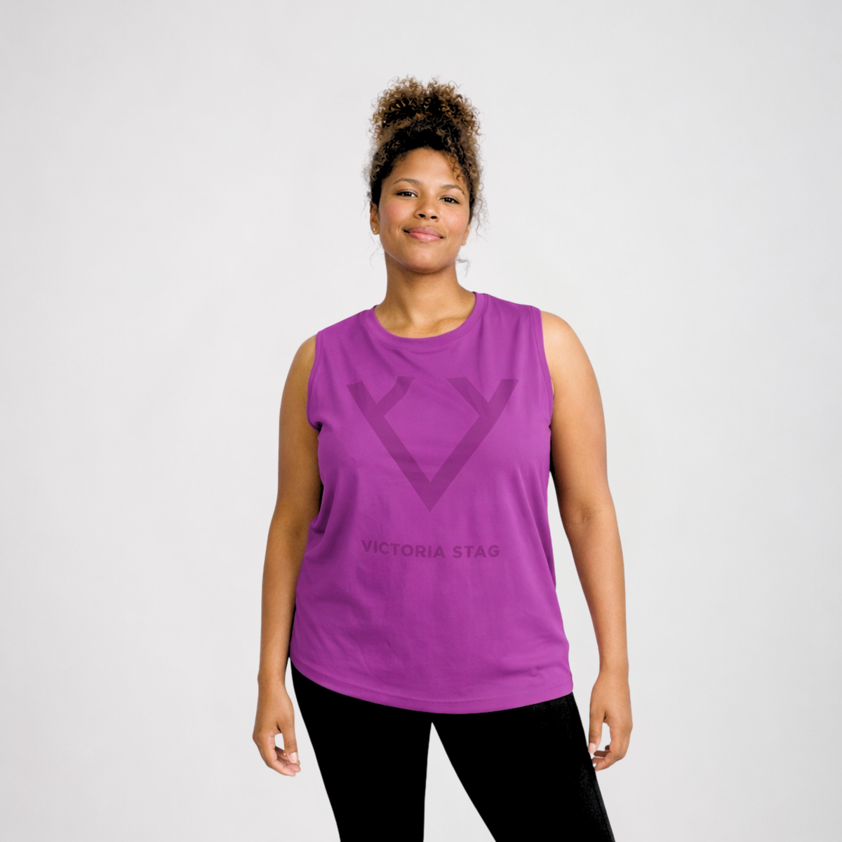 CORE MUSCLE TANK - WILD ORCHID