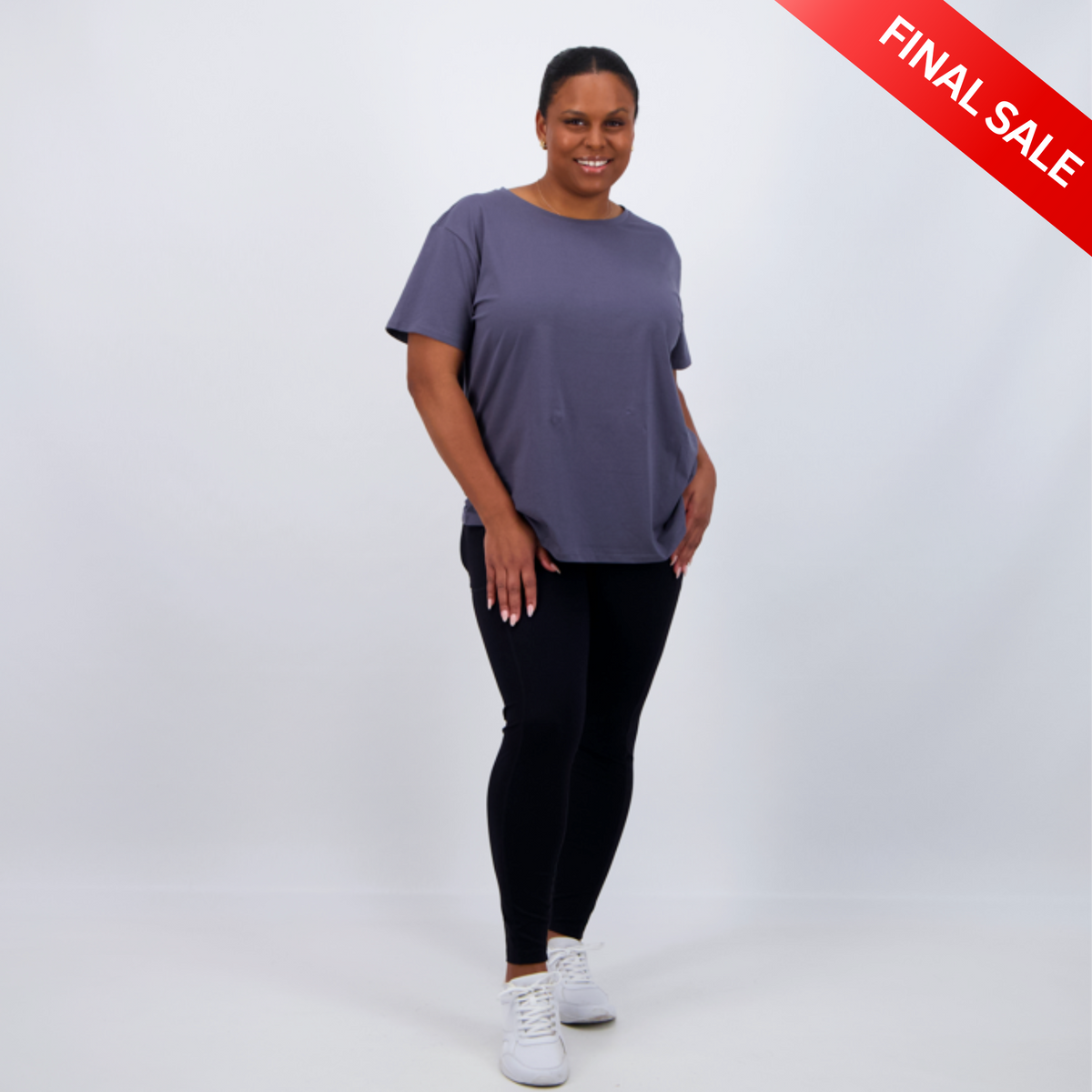 CORE TRAINER TEE - DARK GREY