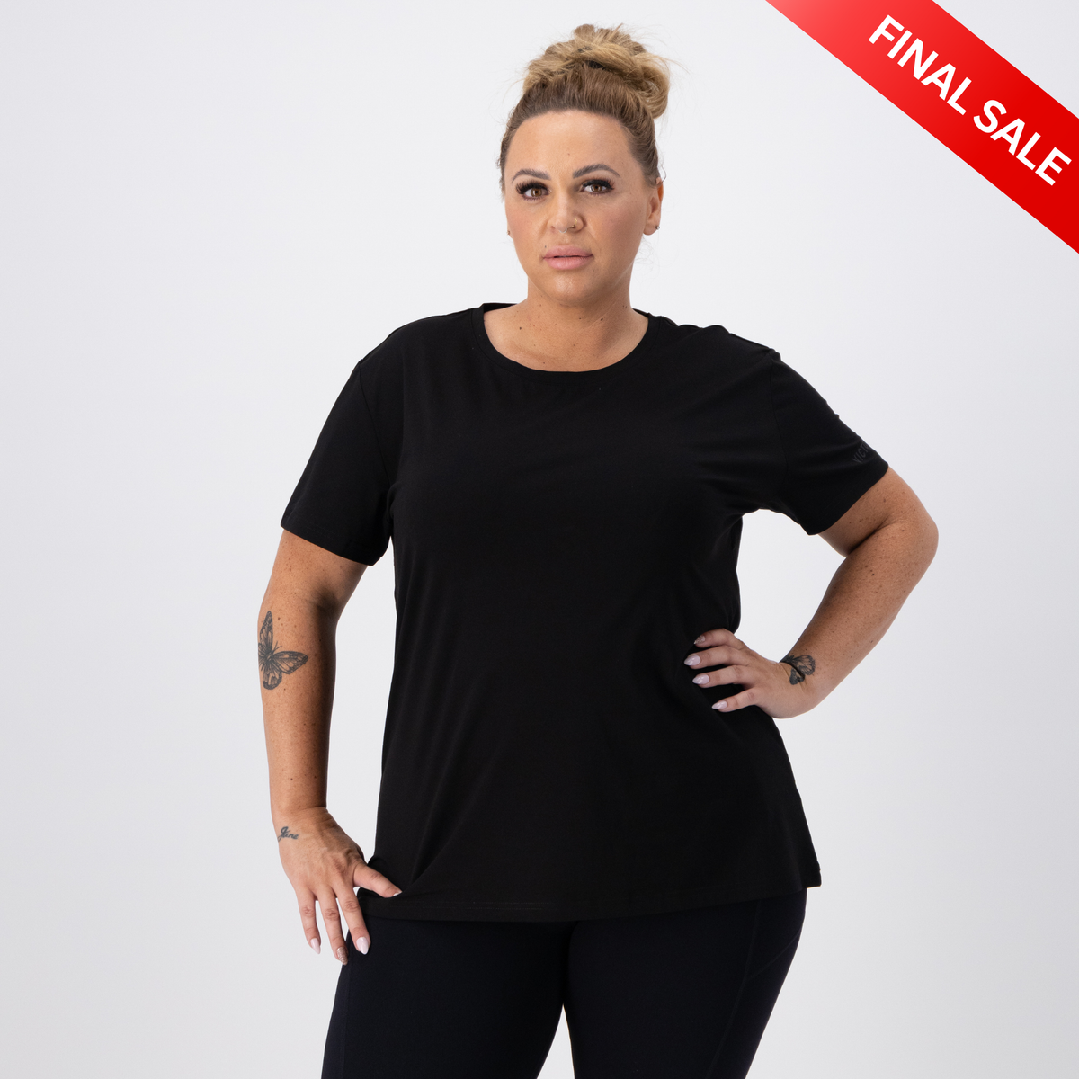 CORE TRAINER TEE - BLACK