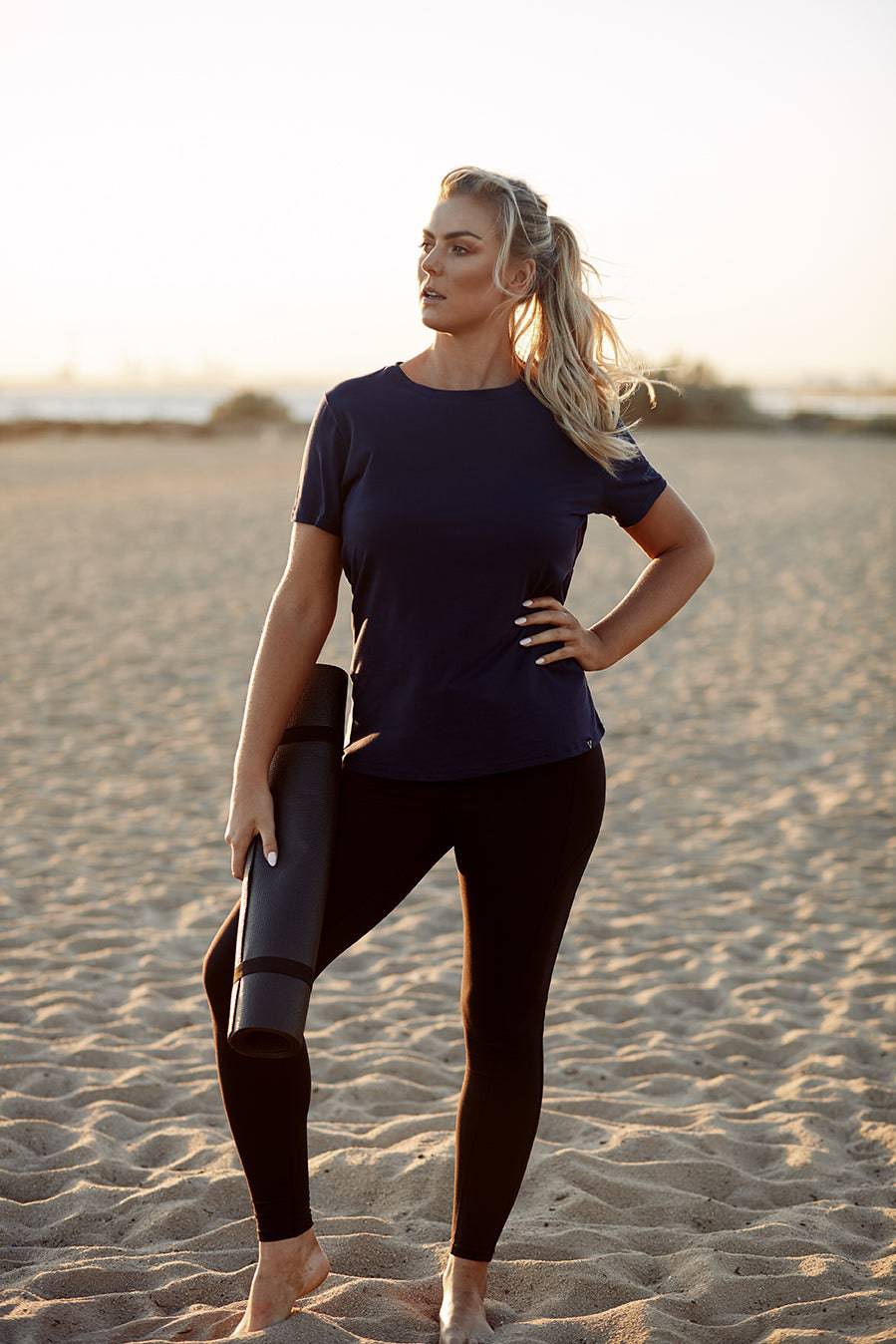 CORE TRAINER TEE - NAVY