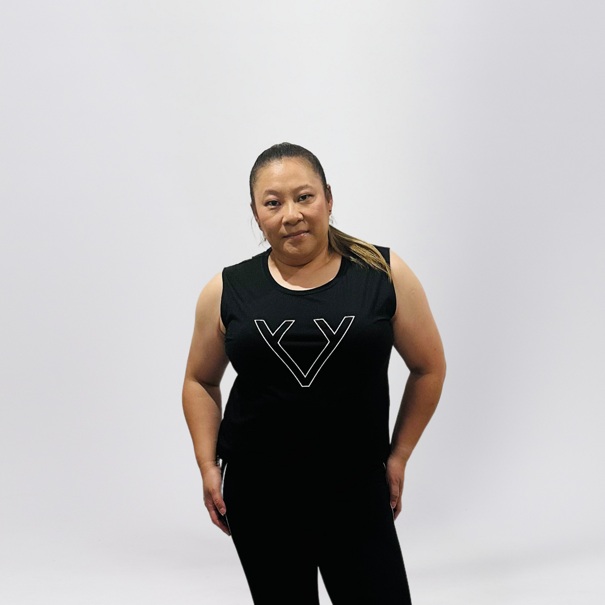 CORE MUSCLE TANK - MOTION BLACK