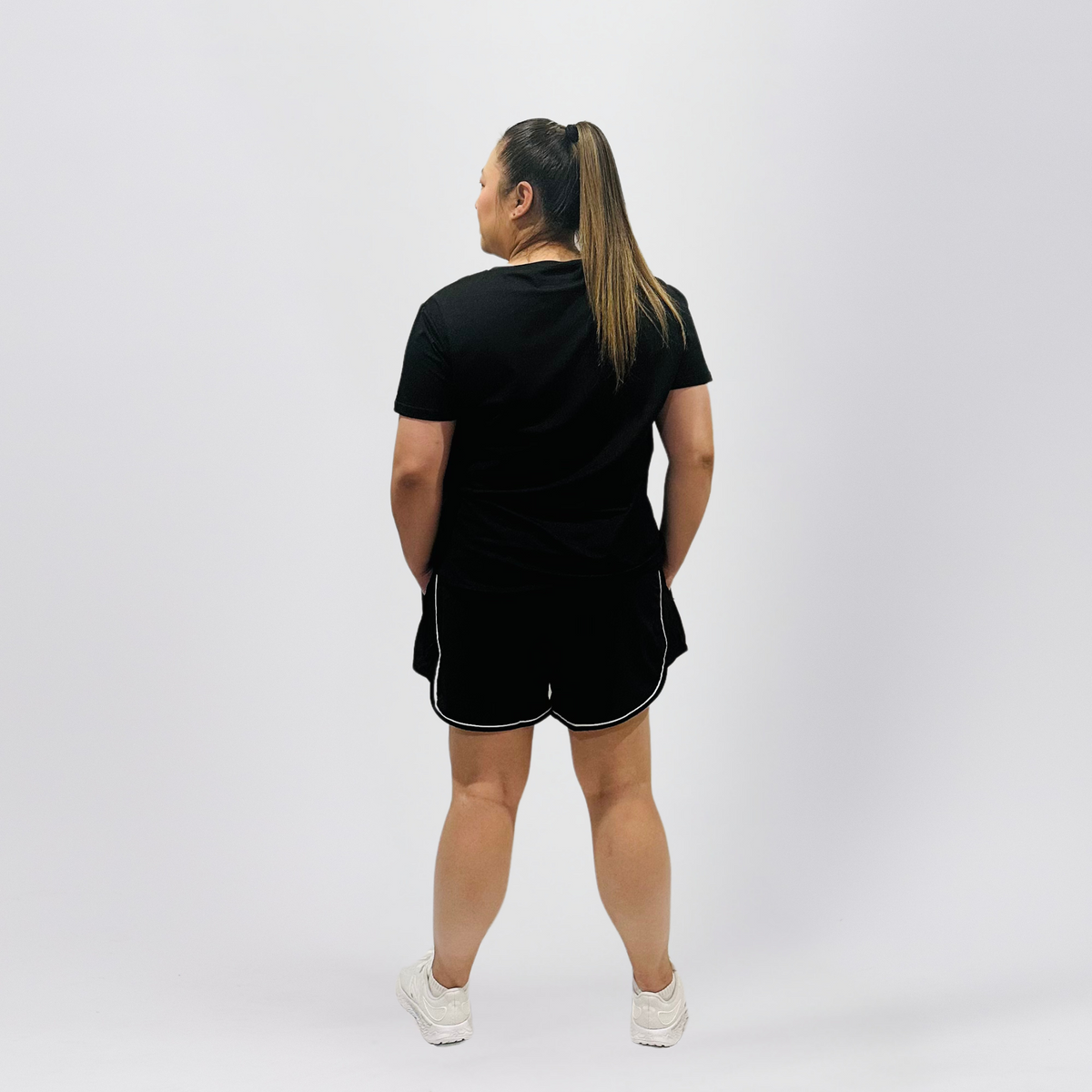 CORE TRAINER TEE - MOTION BLACK