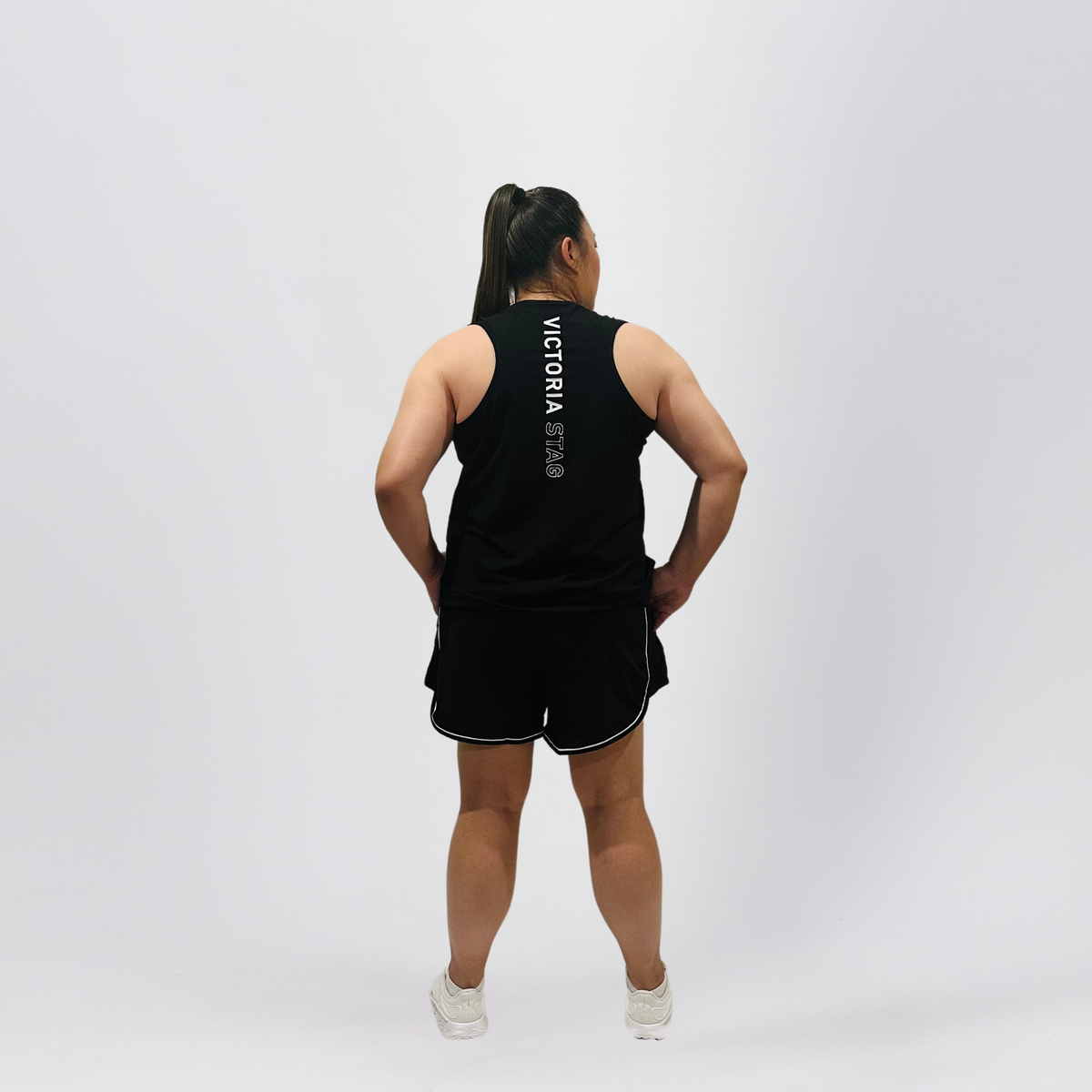 MOTION WORKOUT TANK -  BLACK