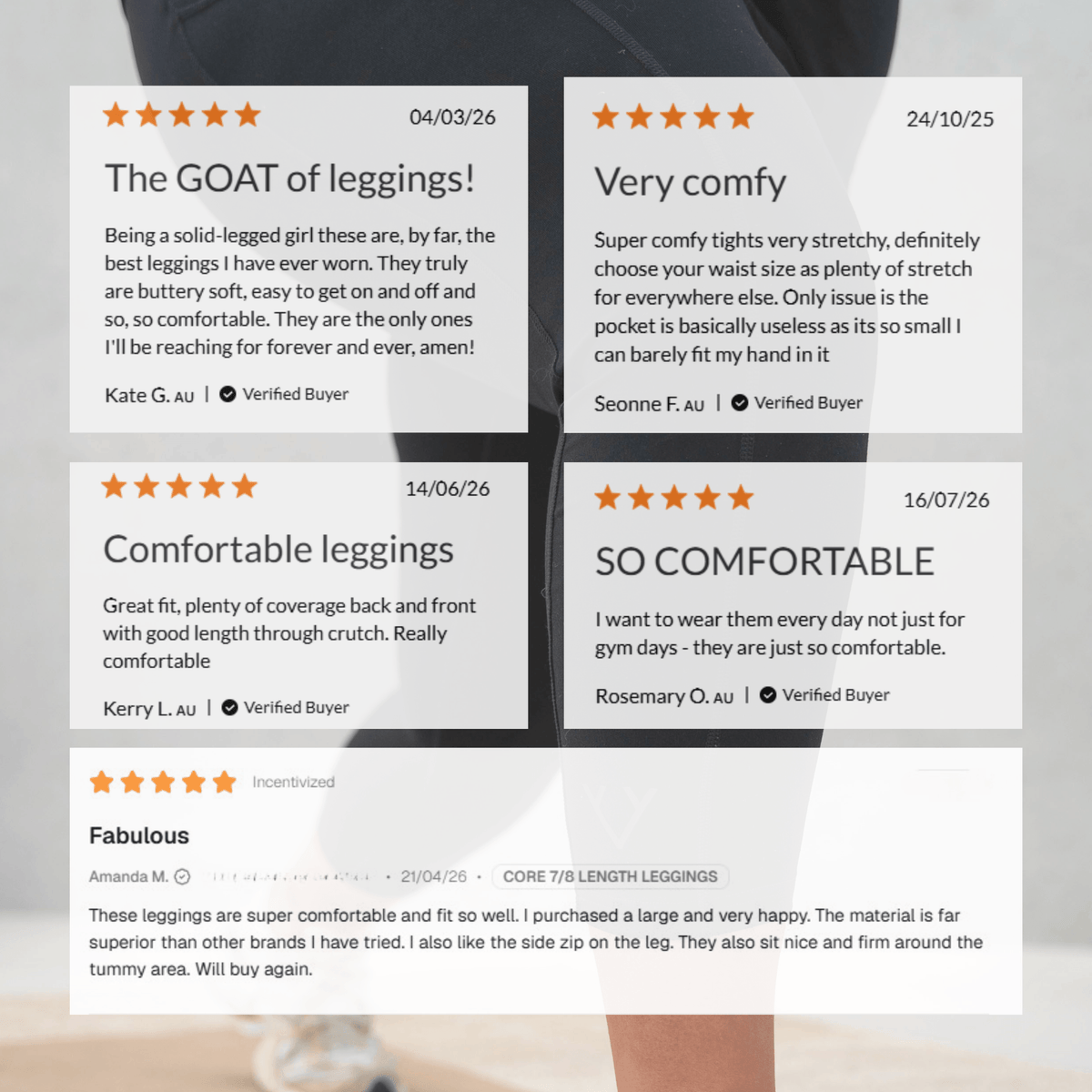 CORE 7/8 LENGTH LEGGINGS