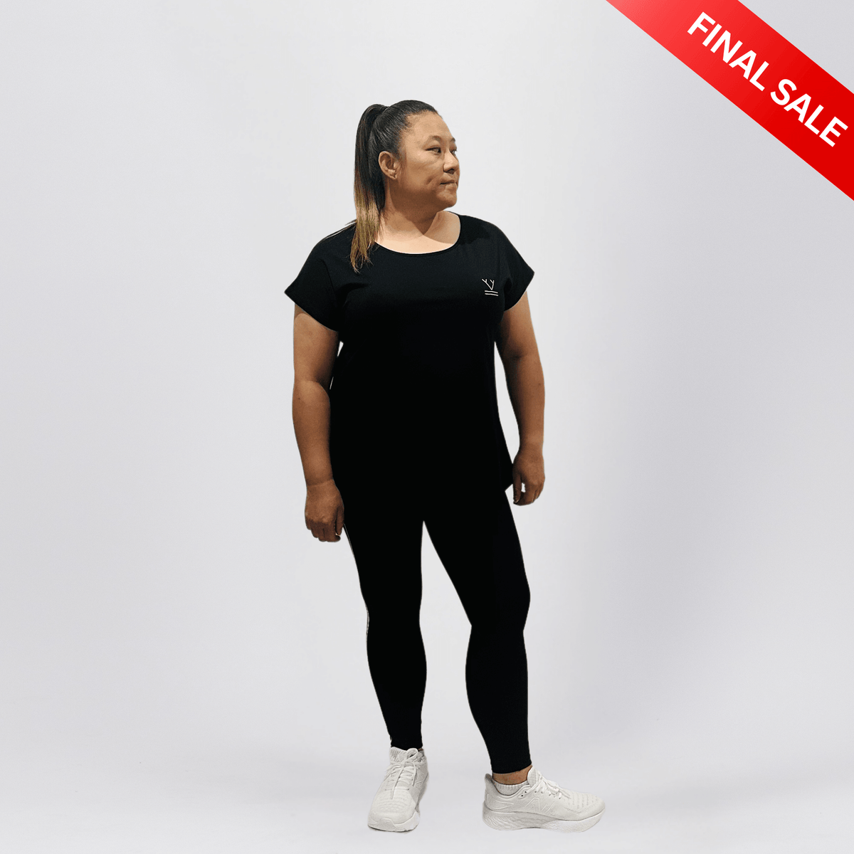 CORE CAP SLEEVED TEE - MOTION BLACK