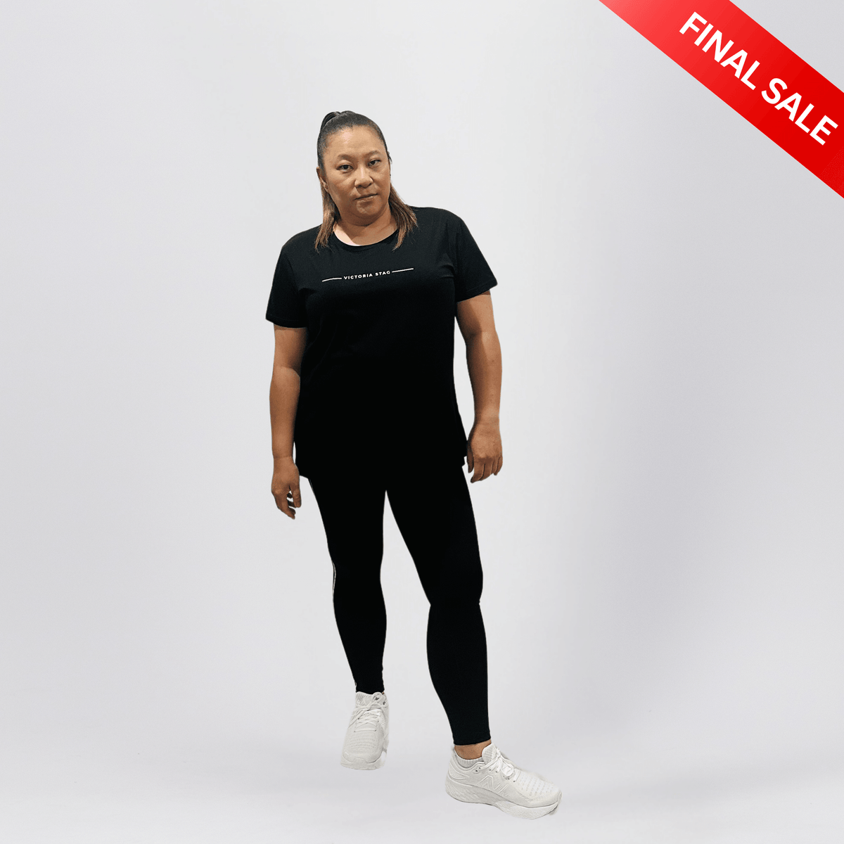 CORE TRAINER TEE - MOTION BLACK