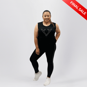 CORE 7/8 LENGTH LEGGINGS - MOTION BLACK