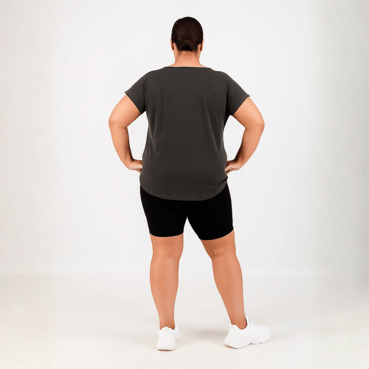 CORE CAP SLEEVED TEE - STONE