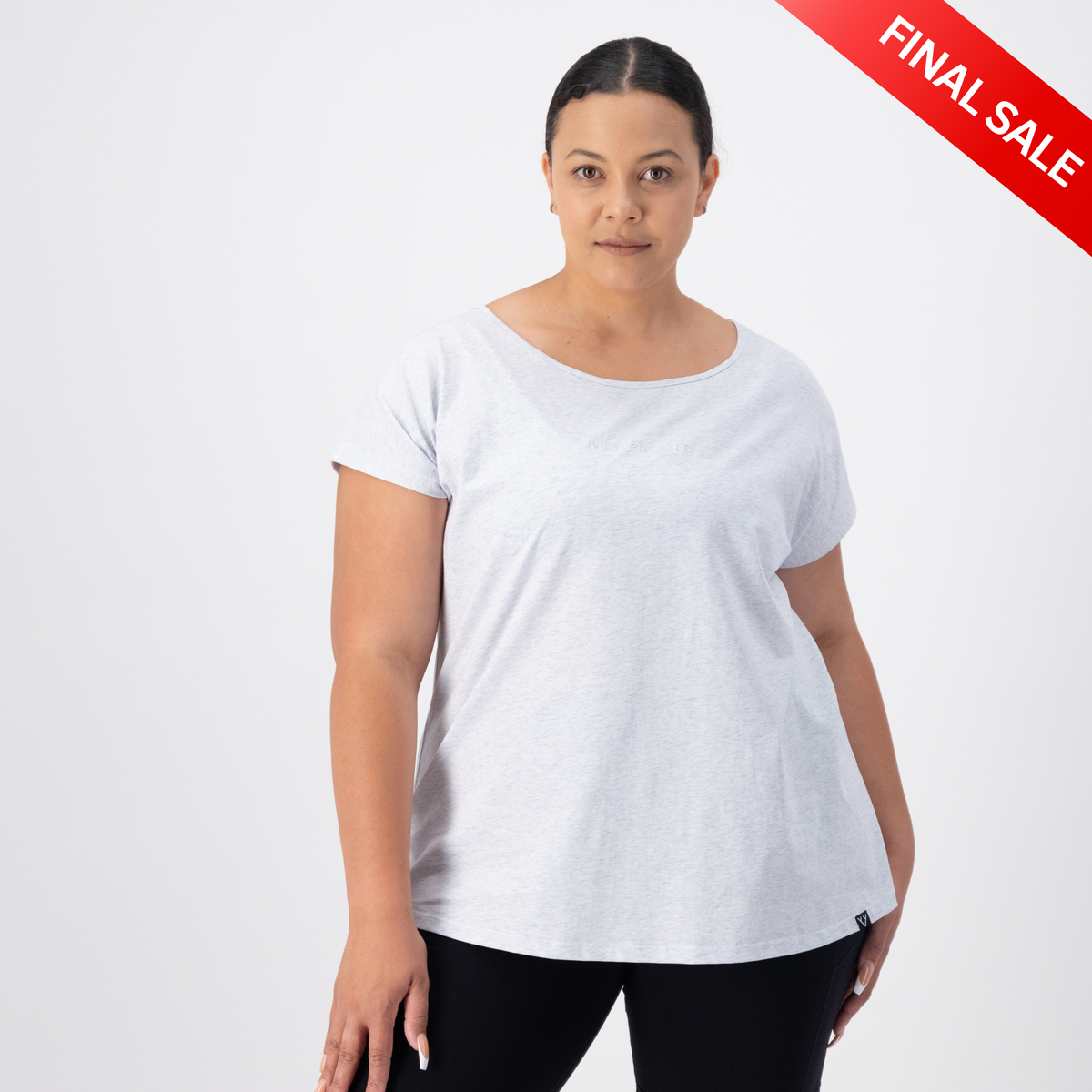 CORE CAP SLEEVED TEE - GREY