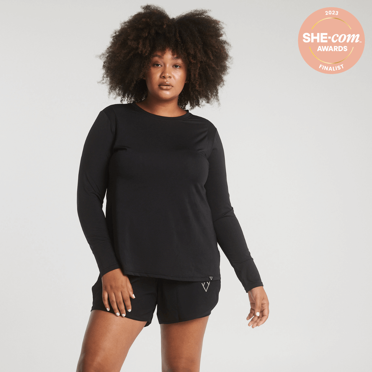Victoria Stag Workout Long Sleeve tops for Women