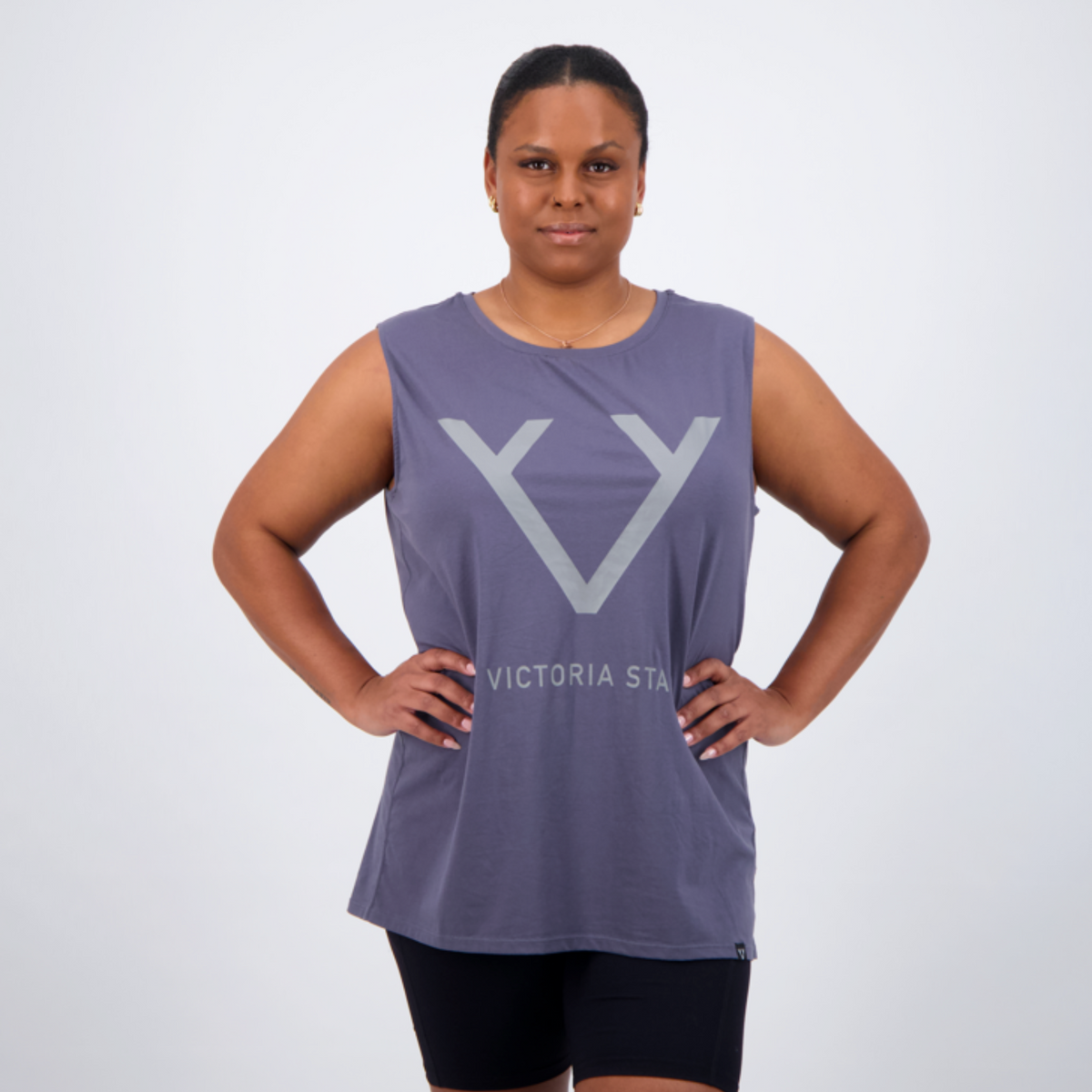 CORE MUSCLE TANK - DARK GREY