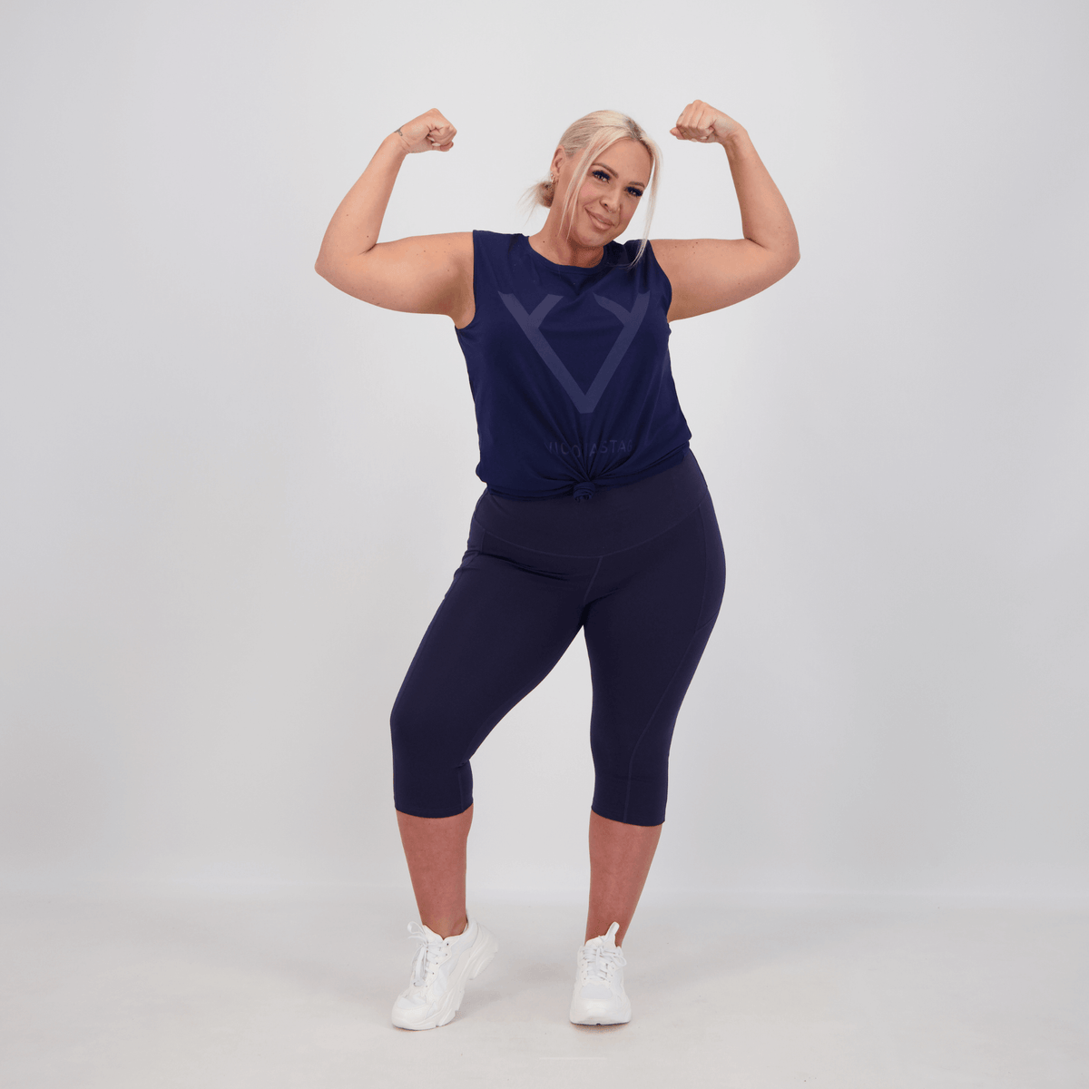 CORE MUSCLE TANK - NAVY