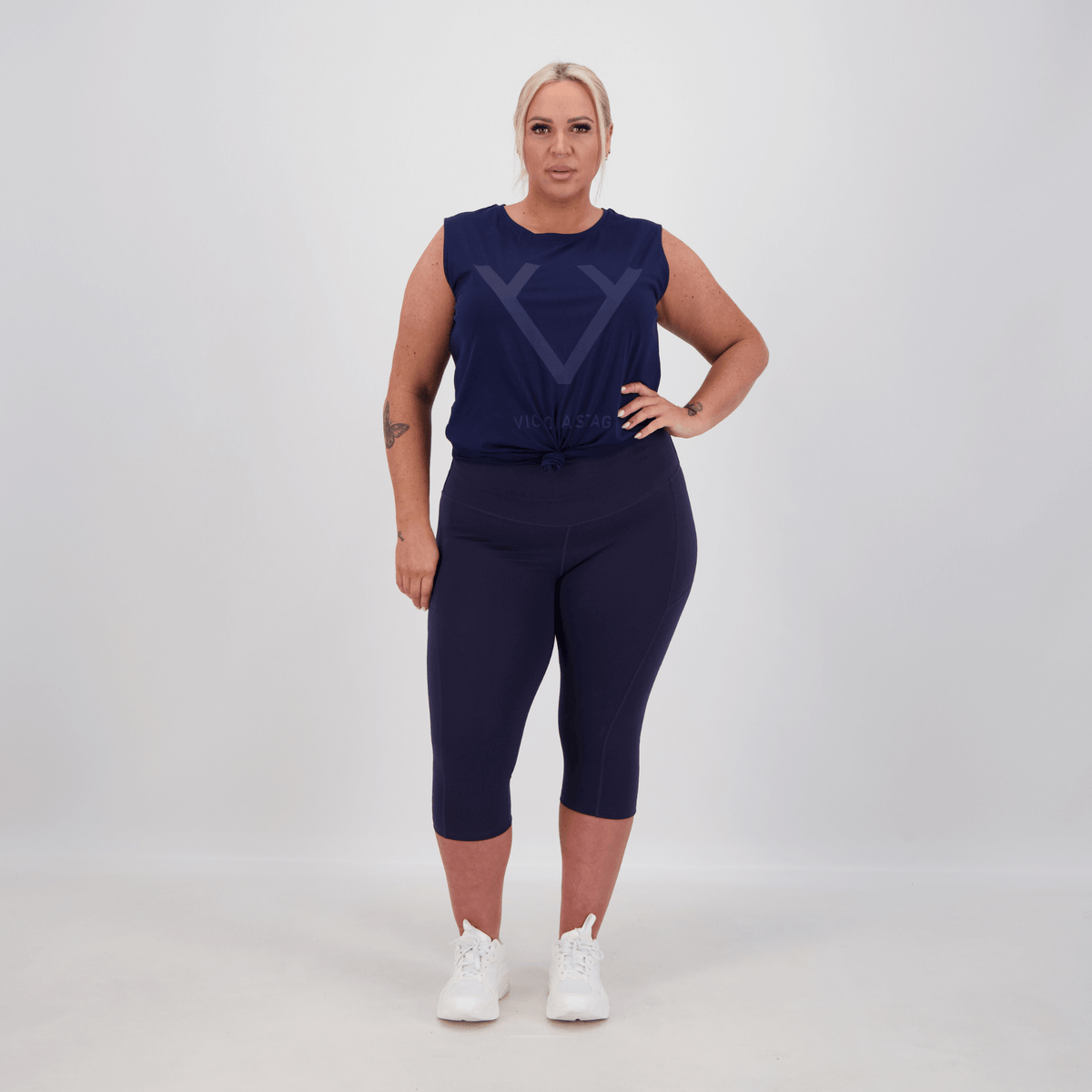 CORE MUSCLE TANK - NAVY