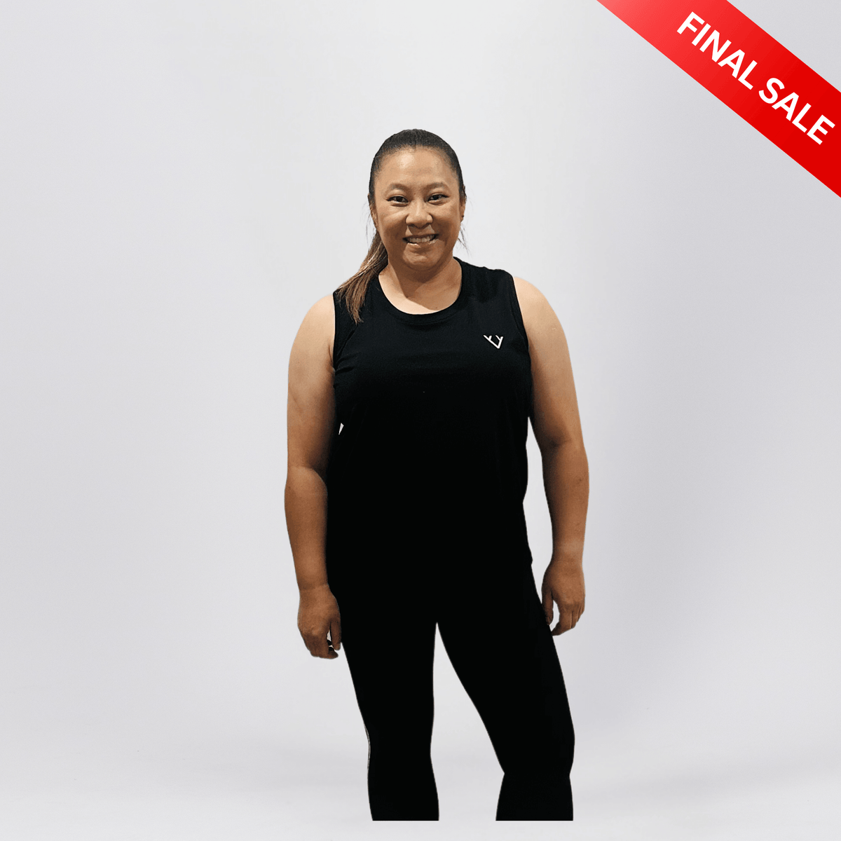 CORE WORKOUT TANK -  MOTION BLACK