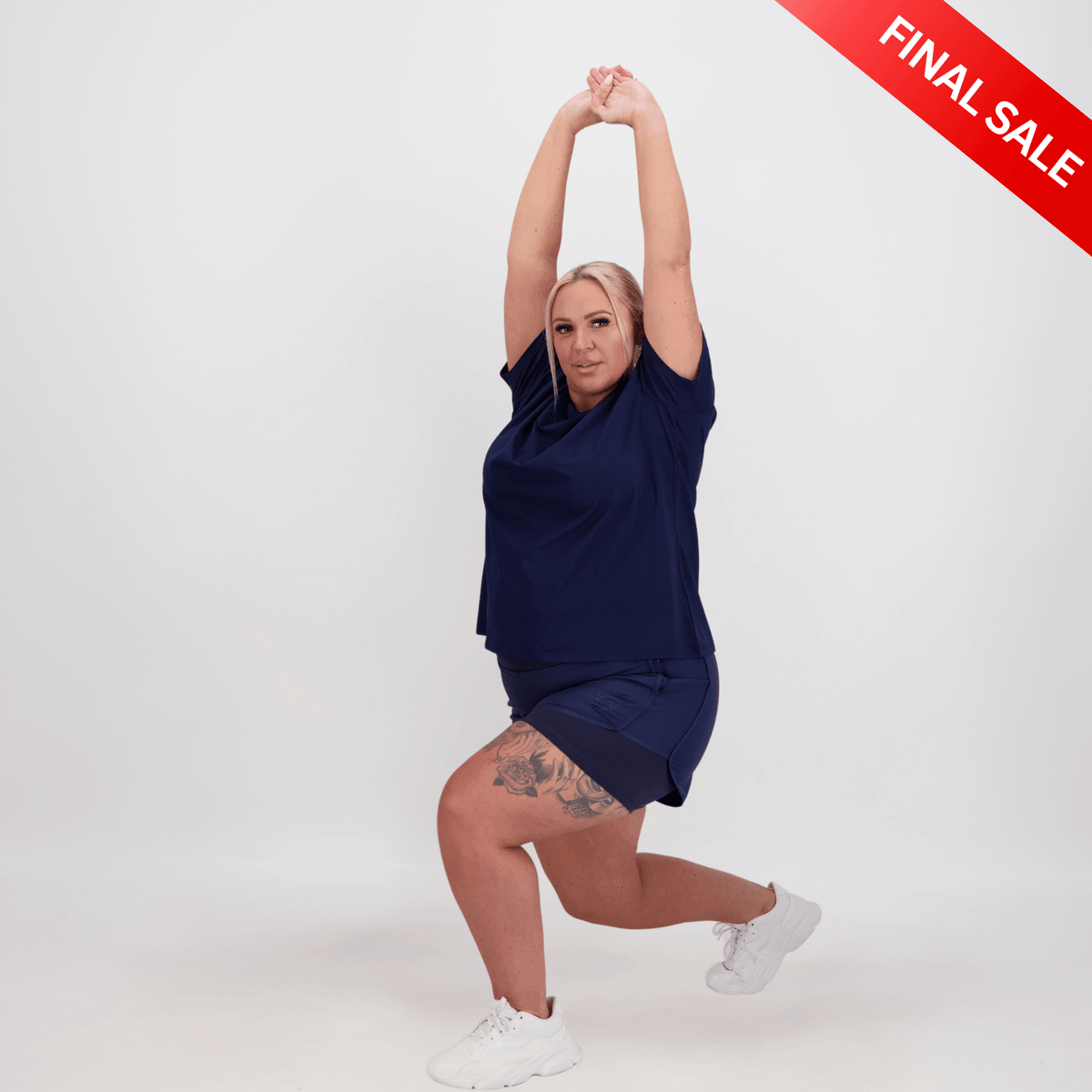 CORE RUNNING SHORTS - EXTRA STOMACH SUPPORT - NAVY